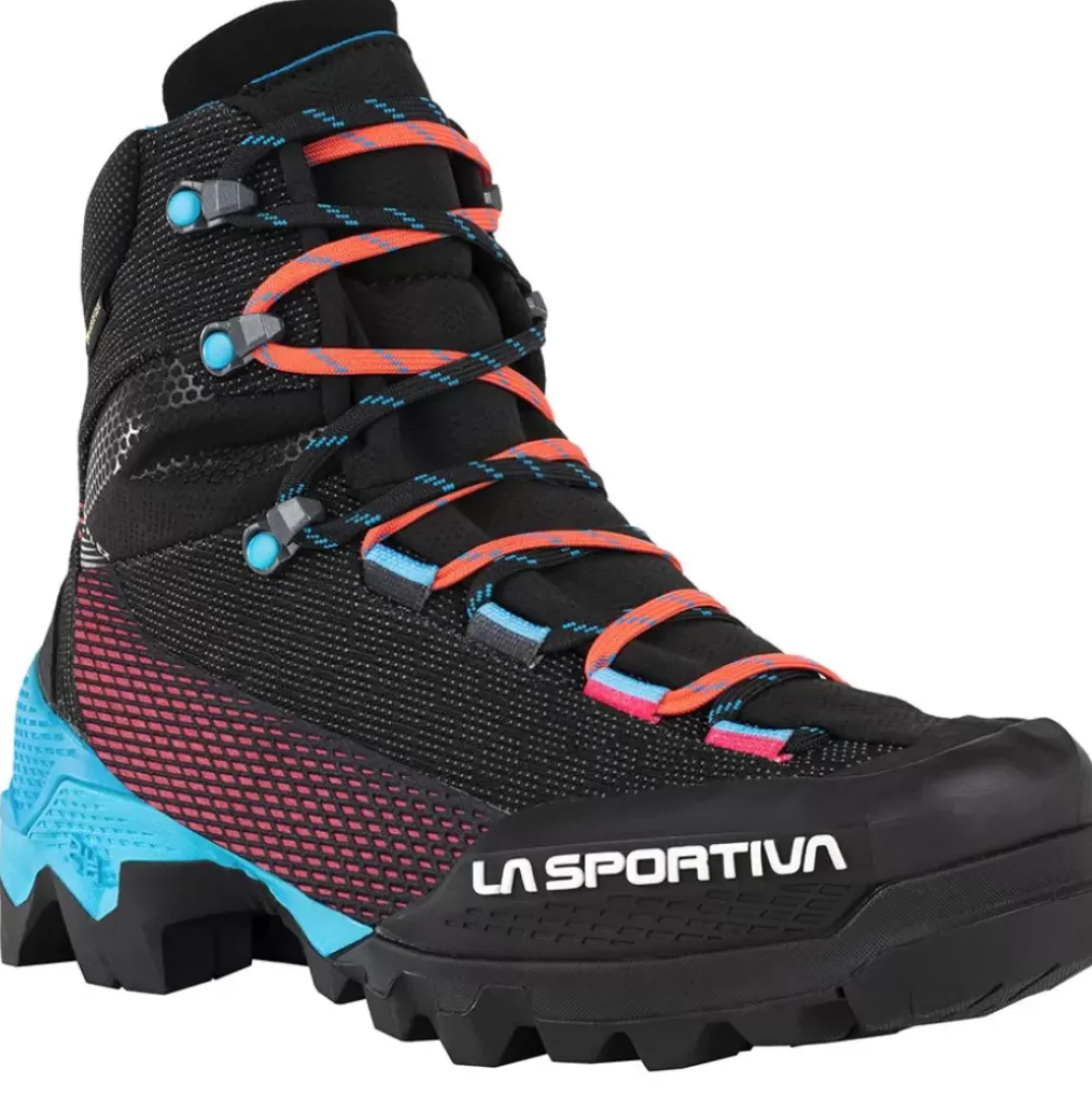 La Sportiva Mountaineering^AEQUILIBRIUM ST GTX WOMENS Black/Hibiscus