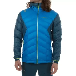 La Sportiva Sale|Jackets^AIGUILLE DOWN JKT M Electric Blue/Storm Blue