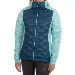 La Sportiva Sale|Jackets^AIGUILLE DOWN JKT W Storm Blue/Iceberg
