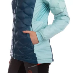 La Sportiva Sale|Jackets^AIGUILLE DOWN JKT W Storm Blue/Iceberg