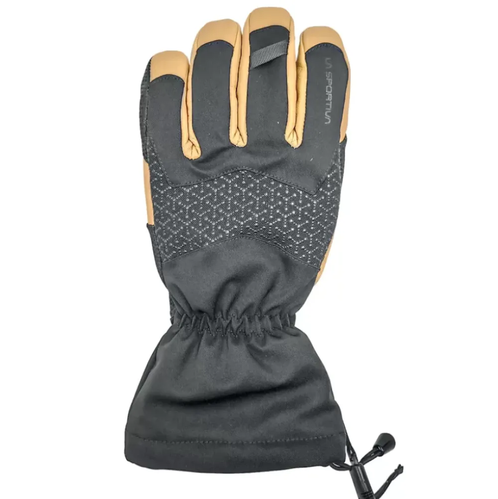 La Sportiva Accessories|Accessories^ALPINE GUIDE LEATHER GLOVES Black/Cedar