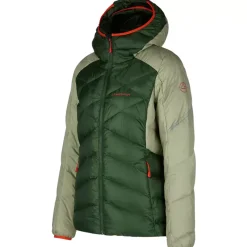 La Sportiva Sale|Jackets^BIVOUAC DOWN JKT W Storm Blue/Cherry Tomato