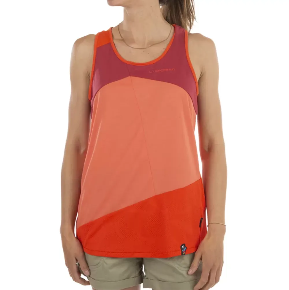 La Sportiva Sale|Shirts^CHARM TANK W Cherry Tomato/Flamingo