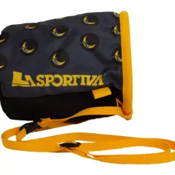 La Sportiva Accessories|Accessories^CLIMBING ON THE MOON CHALK BAG Carbon/Giallo