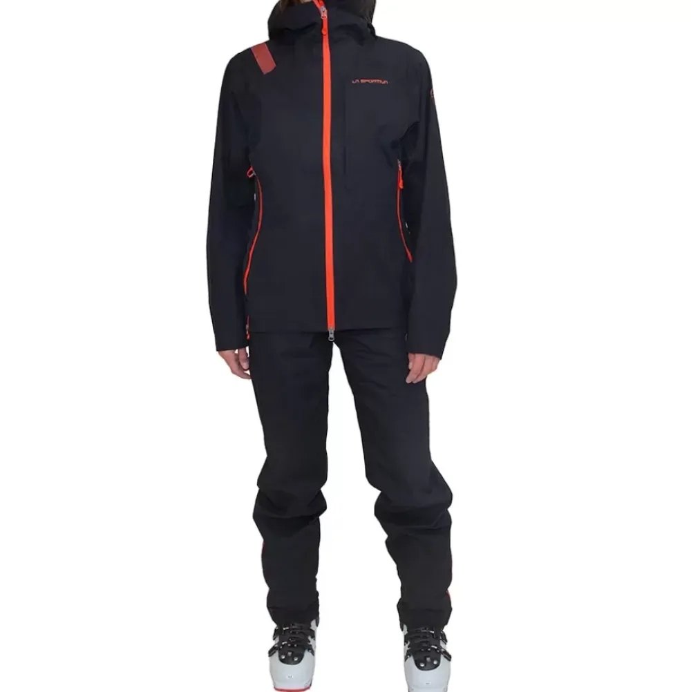 La Sportiva Sale|Jackets^CRIZZLE EVO SHELL JKT W Black/Cherry Tomato