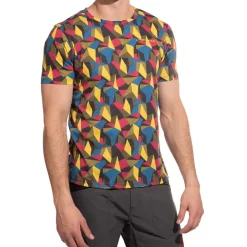 La Sportiva Shirts|Sale^DIMENSION T-SHIRT M Storm Blue/Hawaiian Sun