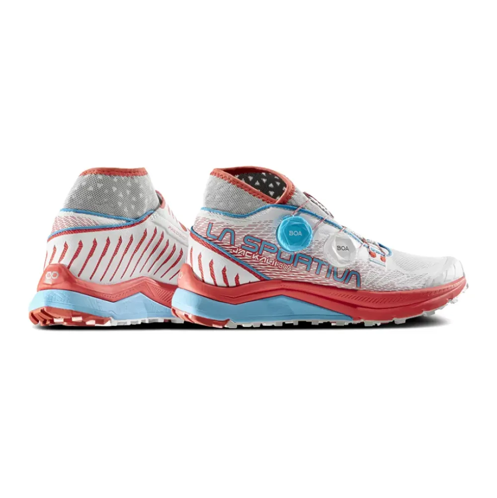 La Sportiva Running^JACKAL II BOA WOMENS White/Hibiscus