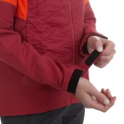 La Sportiva Sale|Jackets^KAP HYBRID HOODY W Carbon/Cherry Tomato
