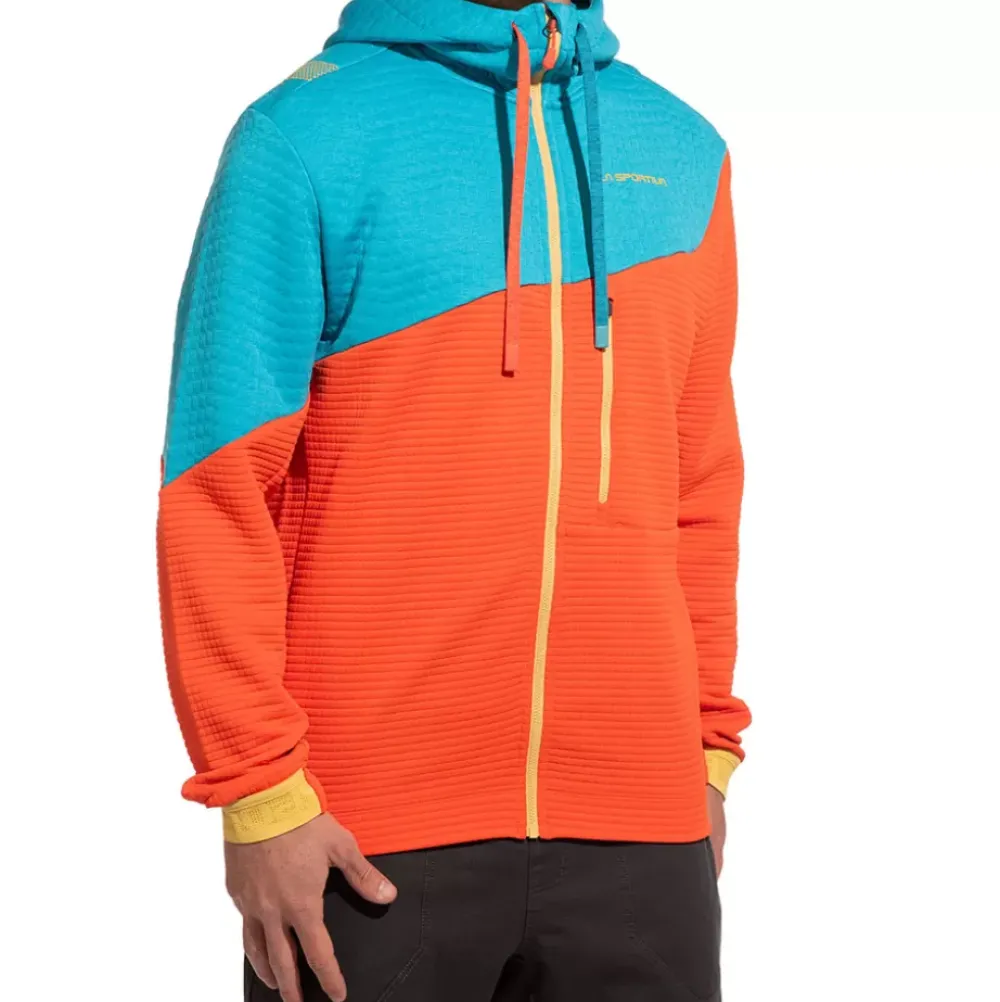 La Sportiva Sale|Sweatshirts & Fleece^METHOD HOODY M Hawaiian Sun/Sangria