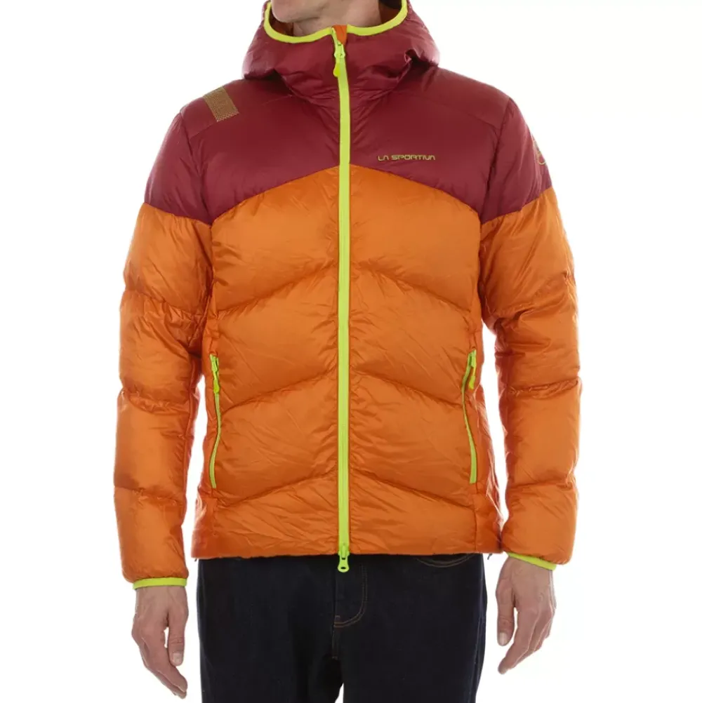 La Sportiva Sale|Jackets^NATURE DOWN JKT M Hawaiian Sun/Sangria