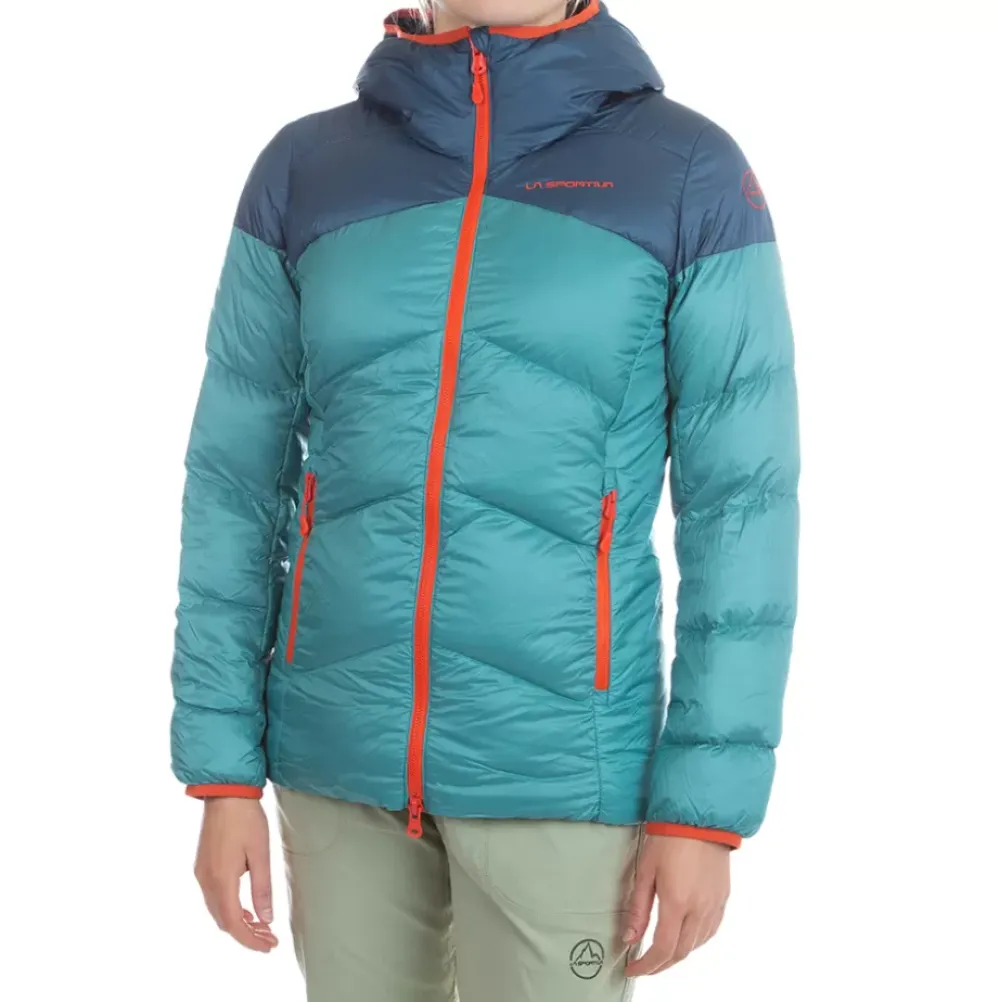 La Sportiva Sale|Jackets^NATURE DOWN JKT W Velvet/Cherry Tomato