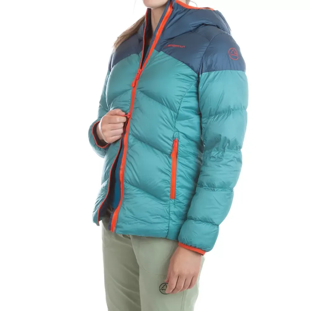 La Sportiva Sale|Jackets^NATURE DOWN JKT W Velvet/Cherry Tomato
