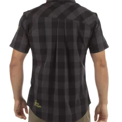 La Sportiva Shirts^NOMAD SS SHIRT M Carbon/Lime Punch