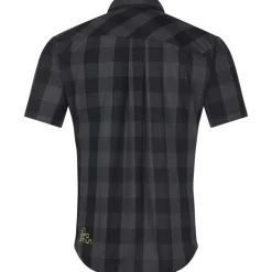 La Sportiva Shirts^NOMAD SS SHIRT M Carbon/Lime Punch