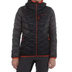La Sportiva Jackets|Sale^PINNACLE DOWN JKT W Velvet/Cherry Tomato