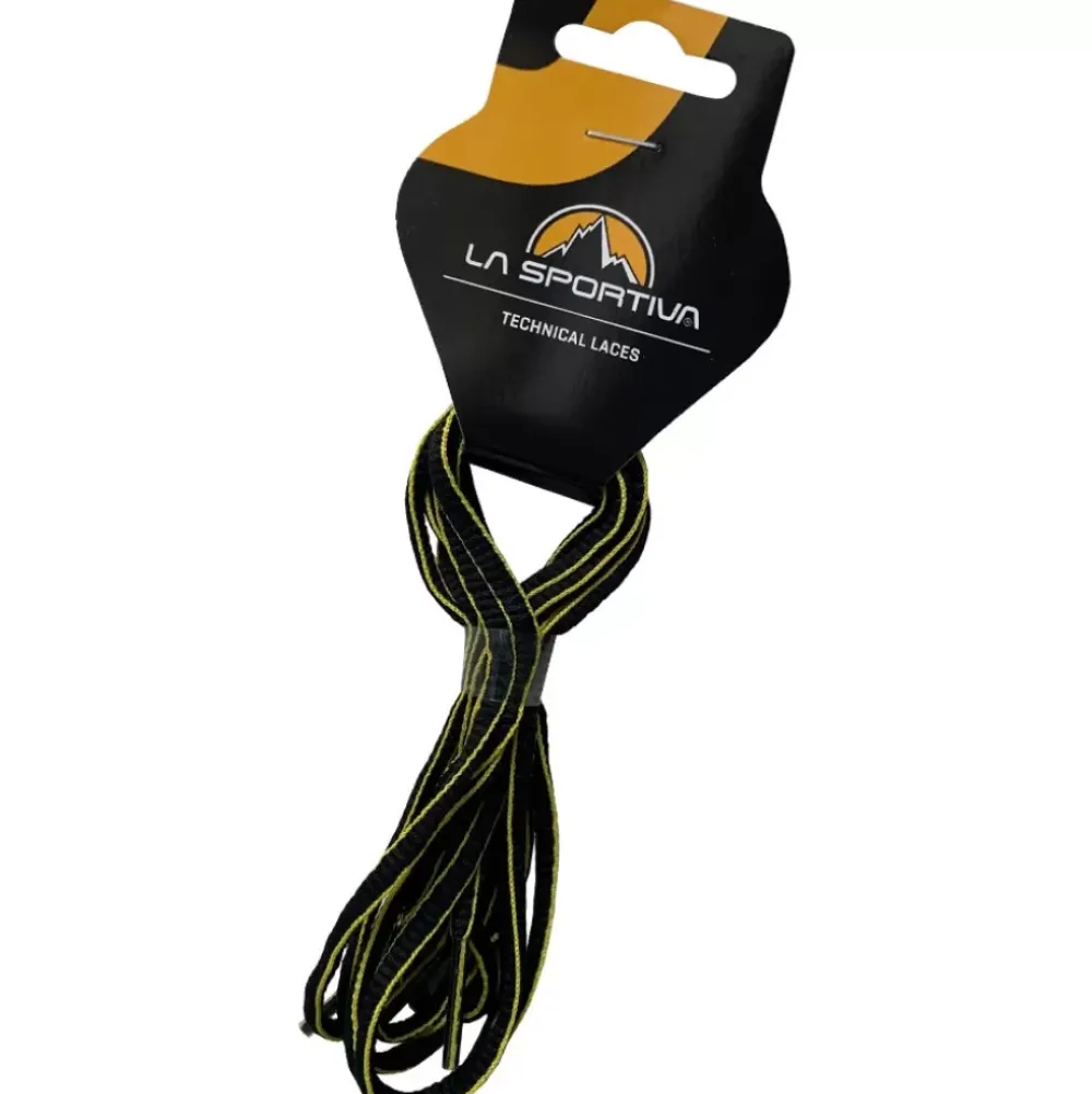 La Sportiva Accessories^SHOELACES-MTN RUNNING (107 cm) BLACK/YELLOW