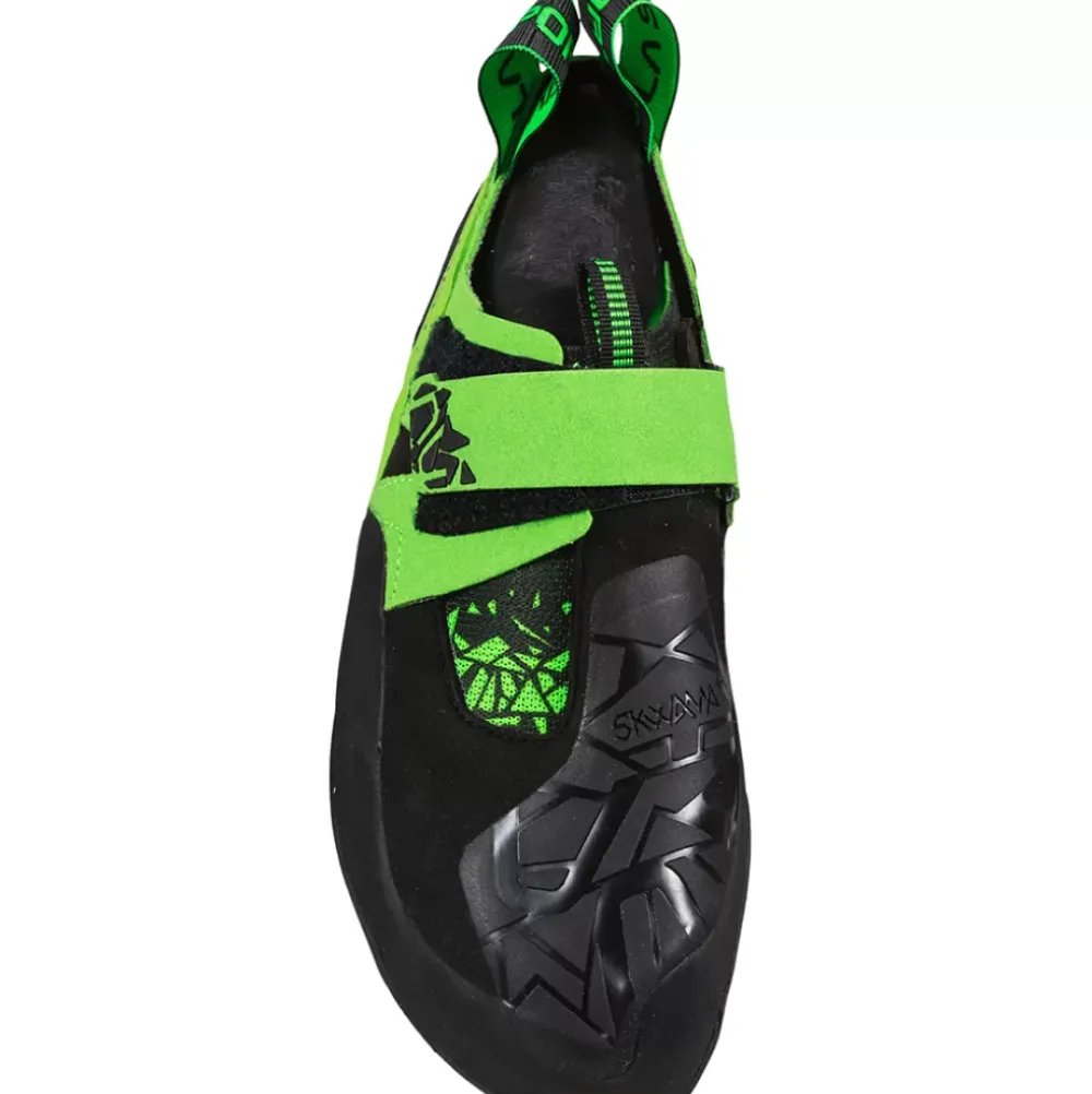 La Sportiva Climbing^SKWAMA VEGAN Black/Flash Green