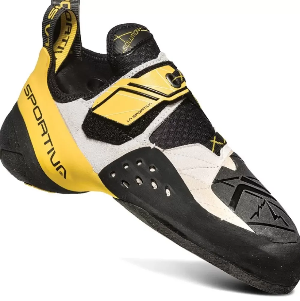 La Sportiva Climbing^SOLUTION White/Yellow