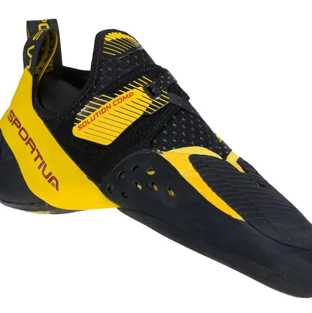 La Sportiva Climbing^SOLUTION COMP Black/Yellow