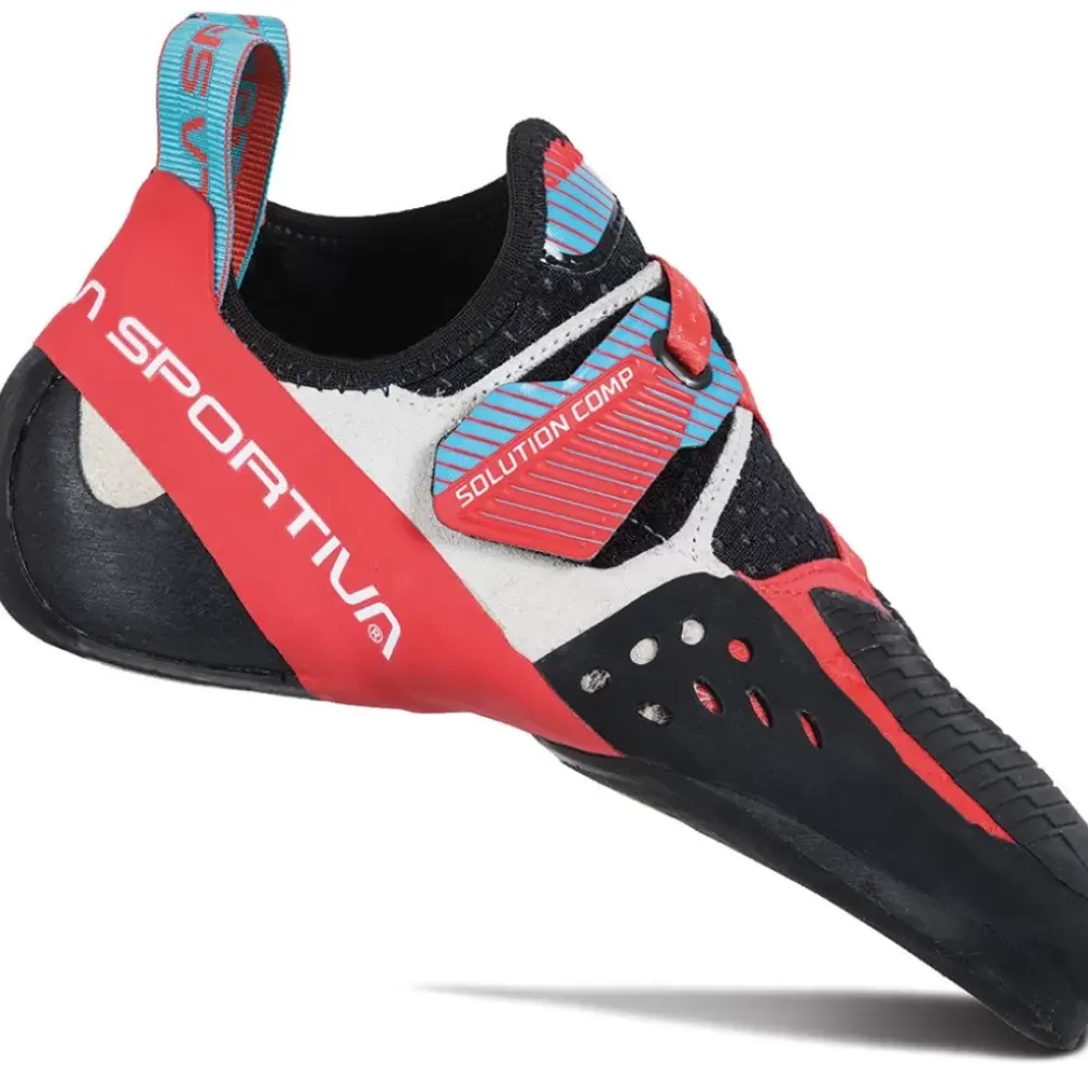La Sportiva Climbing^SOLUTION COMP WOMENS Hibiscus/Malibu Blue