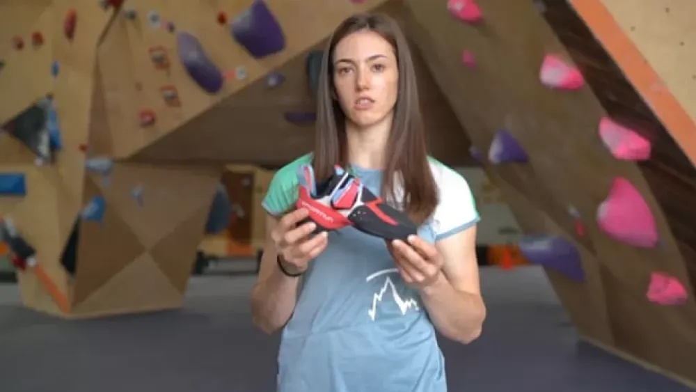 La Sportiva Climbing^SOLUTION COMP WOMENS Hibiscus/Malibu Blue