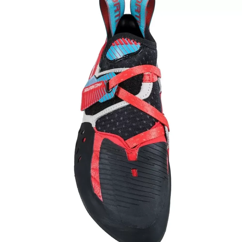 La Sportiva Climbing^SOLUTION COMP WOMENS Hibiscus/Malibu Blue