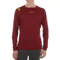 La Sportiva Sale|Shirts^TOUR LONG SLEEVE M Hawaiian Sun/Sangria