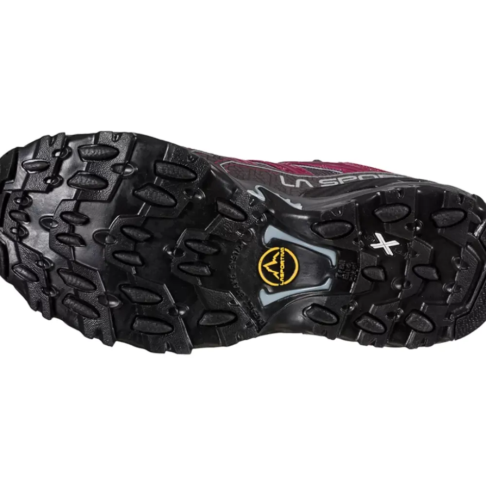 La Sportiva Sale|Running^ULTRA RAPTOR II WIDE GTX WOMENS Red Plum/Carbon W