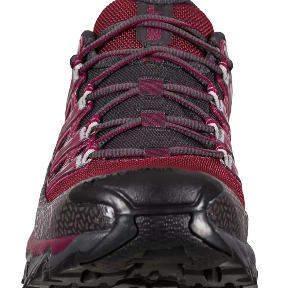 La Sportiva Sale|Running^ULTRA RAPTOR II WIDE GTX WOMENS Red Plum/Carbon W