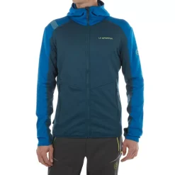 La Sportiva Jackets|Sweatshirts & Fleece^UPENDO HOODY M Storm Blue/Electric Blue