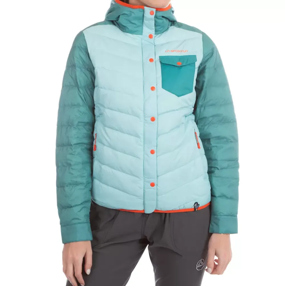 La Sportiva Sale|Jackets^WILD DOWN JKT W Forest/Tea